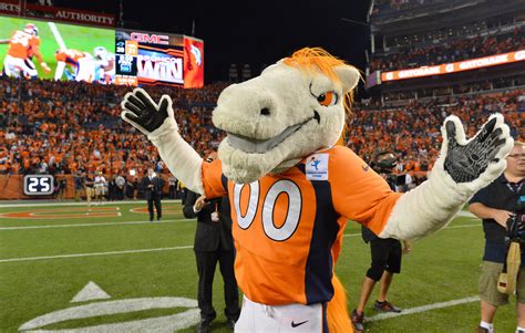 Broncos mascot: bridging the gap between players and fans